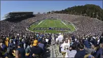  ?? JOSE CARLOS FAJARDO — STAFF ARCHIVES ?? Fans watch the California Golden Bears vs. Nevada Wolf Pack game at Memorial Stadium at Berkeley.