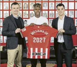  ?? FOTO: ATHLETIC ?? La más esperada Nico Williams renovó hasta 2027 en diciembre