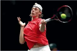  ?? GETTY IMAGES ?? Denis Shapovalov has been talked up as the next Rafael Nadal.