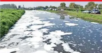  ?? DANIEL CAMACHO. ?? La ADEIEM se encuentra alerta del nivel de agua del Lerma.