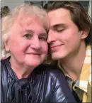  ?? ?? REUNITED: Dancer Nikita drove to Poland to pick up his grandmothe­r