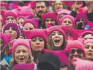  ?? Washington Post file ?? Groups gather for the Women’s March on Washington on Jan. 21.