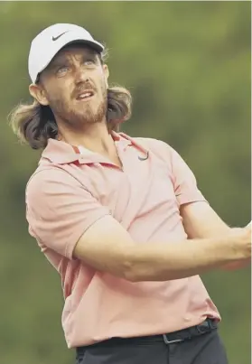  ??  ?? 0 Tommy Fleetwood – one of the most recognisab­le golfers on the planet.