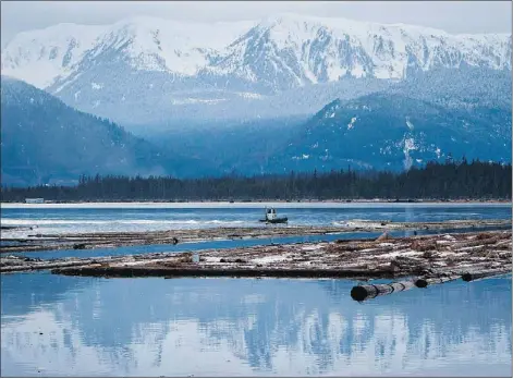  ?? — THE CANADIAN PRESS FILE PHOTOS ?? Enbridge Inc.’s response plan to a potential spill of Northern Gateway oil into the pristine waters off B.C. doesn’t take into account the unique oil mixture the pipeline would carry.