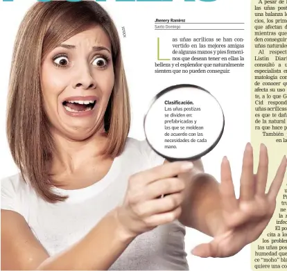 LA REALIDAD DE LAS UÑAS POSTIZAS - PressReader