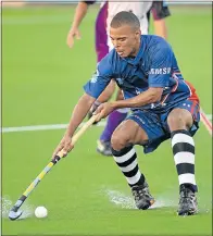  ?? Picture: SASPA ?? FIRED UP: Madibaz star Ignatius Malgraff is motivated to achieve even more on the hockey field after helping South Africa win the Africa Cup in Egypt at the weekend