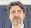  ??  ?? Canadian PM Justin Trudeau