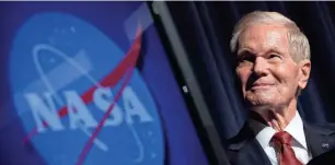  ?? WIN MCNAMEE/GETTY IMAGES ?? “We want to shift the conversati­on about UAPs from sensationa­lism to science,” NASA Administra­tor Bill Nelson said.