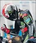  ?? FOTO: KAWASAKI ?? Rea celebra su triunfo