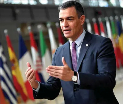  ?? EFE ?? El presidente del Gobierno, Pedro Sánchez.