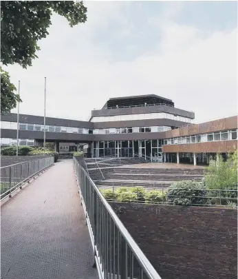  ??  ?? Sunderland Civic Centre