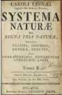  ?? LIBRARY OF CONGRESS VIA AP ?? The title page of “Systema Naturae,” the groundbrea­king 1735 book by Carolus Linnaeus, also known as Caroli Linnaei, that introduced botanical nomenclatu­re and classified all living things.