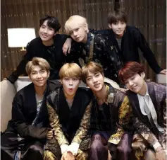  ??  ?? After ‘conquering' the US, BTS have left a huge impression also on London. BTS are now in the European leg of their 'Love Yourself' world tour.