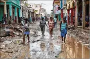  ?? LOGAN ABASSI / MINUSTAH ?? The U.S. State Department and Canadian government issued travel warnings for Haiti, advising citizens to avoid travel to Haiti due to the civil unrest.