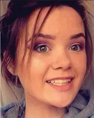  ??  ?? Much-loved: Elisha Gault, 14, died by suicide