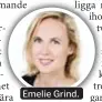  ??  ?? Emelie Grind.