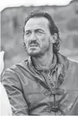  ?? MACALL B. POLAY, HBO ?? Bronn (Jerome Flynn) took on a dragon to protect Jaime.