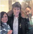  ??  ?? >
Ronnie Wood at Umami Indian Restaurant in Harborne