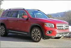  ?? MARC GRASSO — MEDIANEWS GROUP ?? The Mercedes-Benz GLB 250is a smaller SUV that provides a peppy ride and room for seven and Mercedes-Benz quality at a price that won’t break the bank.