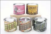  ?? CONTRIBUTE­D BY BEAUTIFUL BRINY SEA ?? Sprinkle magic into holiday baking and more with a sugar set.