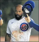  ?? ARMANDO L. SANCHEZ / TRIBUNE ?? Jason Heyward opted out of Wednesday’s game in protest of Jacob Blake.