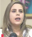  ??  ?? Kattya González (PEN), diputada por Central. Cuestiona permanenci­a de Cuevas en la Cámara de Diputados.