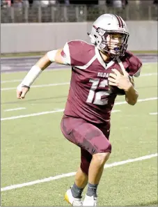  ?? Bud Sullins/Special to the Herald-Leader ?? Christian Ledeker returns a kickoff during a game last season.