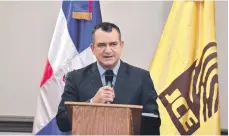  ?? ARCHIVO/LD ?? Román Jáquez Liranzo, presidente de la JCE.