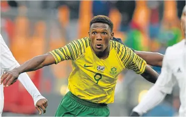  ?? /Lefty Shivambu/Gallo Images ?? Sharp shooter: Lebo Mothiba has been scoring regularly and rubbing shoulders with some of the world’s top footballer­s in France and will take to the field at the FNB Stadium for Bafana Bafana on Saturday, when they take on Nigeria.