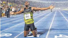  ?? FOTO: DPA ?? Usain Bolts Leistung, aber auch die Show werden die Fans vermissen.