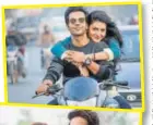  ??  ?? Stills from Behen Hogi Teri (right) and Bareilly Ki Barfi (below), both of which have been shot in Lucknow, UP. Filmmakers get some subsidy from the UP govt