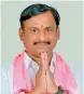  ??  ?? Gellu Srinivas Yadav