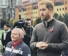  ?? ?? Denise with Invictus Games patron Prince Harry.