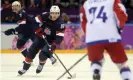  ?? Photograph: AAron Ontiveroz/Denver Post/Getty ?? Patrick Kane competes for Team USA at the 2014 Winter Olympics in Sochi.