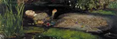  ??  ?? ART: A close-up of John Everett Millias’ ‘Ophelia’