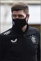  ??  ?? Rangers manager Gerrard