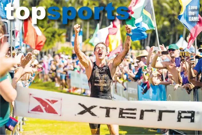  ??  ?? XTERRA World Champion Mauricio Mendez is among the PROs to compete in Alveo Ironman®70.3®Davaotriat­hlon in Davao City on March 25, 2018.