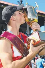  ??  ?? Stawell Gift winner Jacob Despard