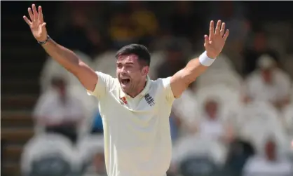  ??  ?? Jimmy Anderson has played only three Tests in the last year because of injury but did claim a five-wicket haul against South Africa in January. Photograph: Stu Forster/Getty Images
