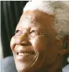  ??  ?? Former South African President Nelson Mandela