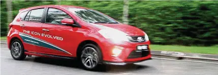  ??  ?? The third-generation Myvi 1.5 Advance is selling like hotcakes.