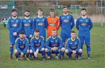  ??  ?? The Wicklow Town A side who bowed out of the Wicklow Cup at the hands of Carnew last weekend.