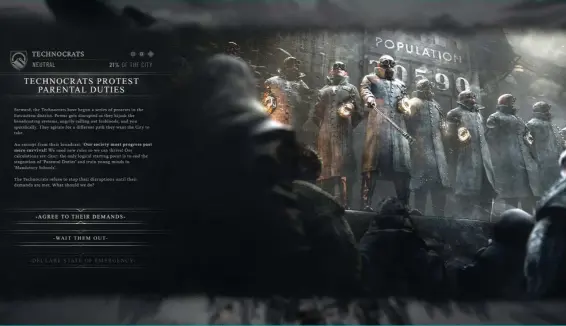  ?? ?? TOP Frostpunk has a strong tradition of difficult decisions; this sequel is no exception.