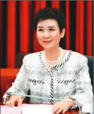  ??  ?? 李鵬之女李小琳，近期密集以絲路規畫研­究中心常務副理事長的­新身分亮相。（取材自微博）