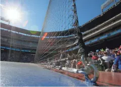  ??  ?? TIM HEITMAN, USA
TODAY SPORTS Globe Life Park, home to the Rangers, is among big-league stadiums with increased netting to protect fans.