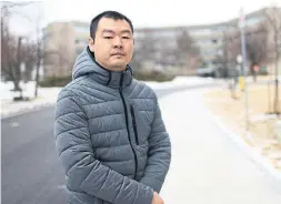  ?? RENÉ JOHNSTON TORONTO STAR ?? Reed Zhao says if he had found out about the COVID-19 conditions at the Tendercare Living Centre in Scarboroug­h earlier, his family would likely have just taken his grandmothe­r, Ping Qiu, home.