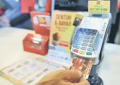  ??  ?? BNM has taken various measures to ensure that only eligible and capable individual­s were given credit cards to control the level of credit card debt.