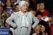  ?? AP FILE ?? Roberta McCain, mother of Sen. John McCain, R-Ariz., is shown at a campaign rally for her son in October 2008, when he was running for president.