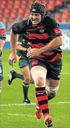  ?? Picture: GALLO IMAGES ?? HARDENED WARRIOR: It will be a proud day for EP Kings lock Steven Sykes when he plays his 100th Currie Cup Premier Division game against Griquas on Saturday