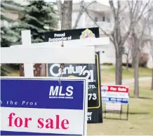  ?? MICHELLE HOFER ?? Duplex sales picked up in Calgary last month, says the Calgary Real Estate Board.